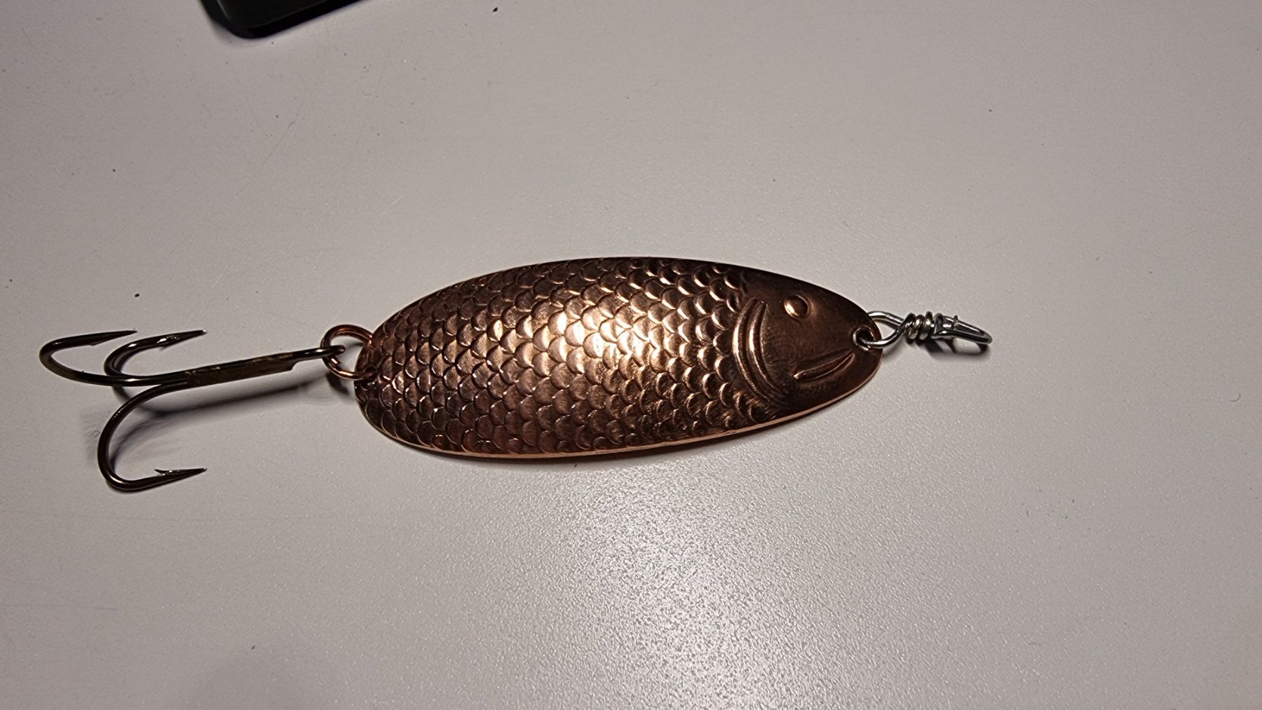 Esche: Angelköder Löffel Blinker Lemax Norweger 6cm – Usato da Abtwil SG venduto da Fischerei_Artikel