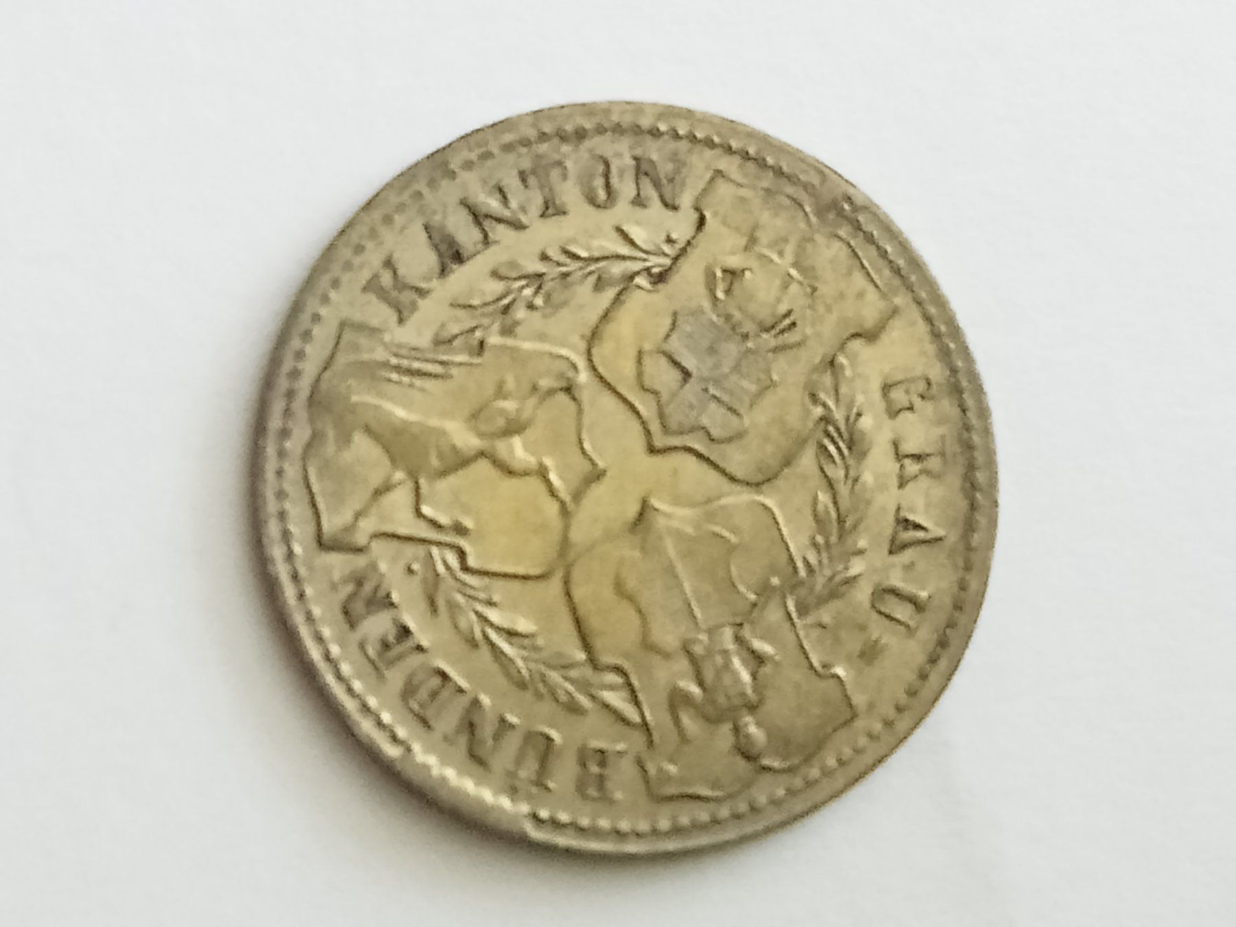 Toutes les monnaies: 1 Batzen 1836 Graubünden RAR – D'occasion à Alpnach Dorf par ake-7x7v 1