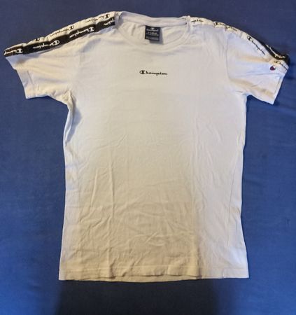 T-shirt Champion blanc, Taille XL, 13-14 ans /162-167cm