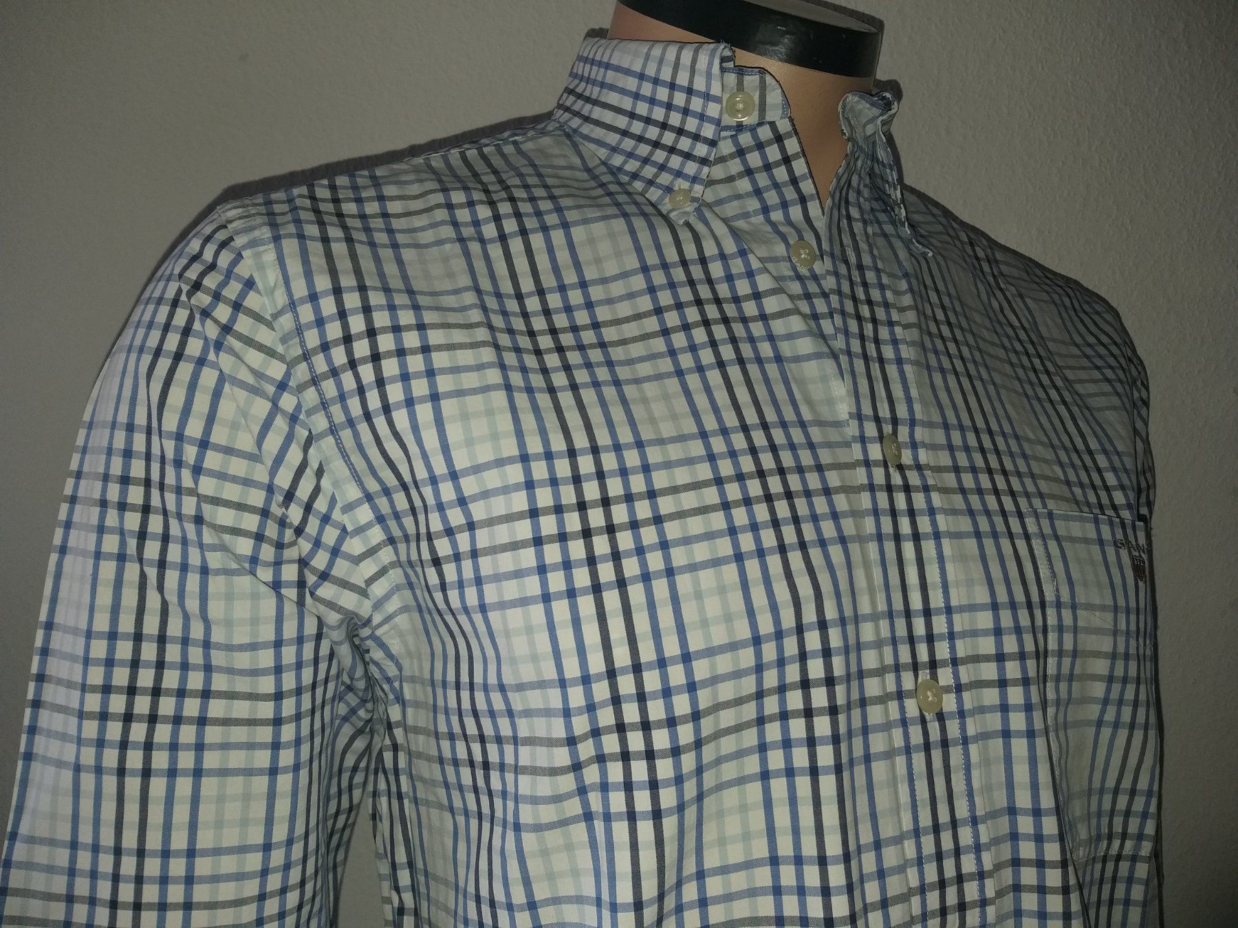 Gant Hemden: GANT Chemise / Hemd REGULAR FIT taille / Grosse M – Gebraucht aus Cossonay-ville von Super-Price-Quality 3