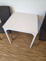 weisser Tisch 70x70x74cm