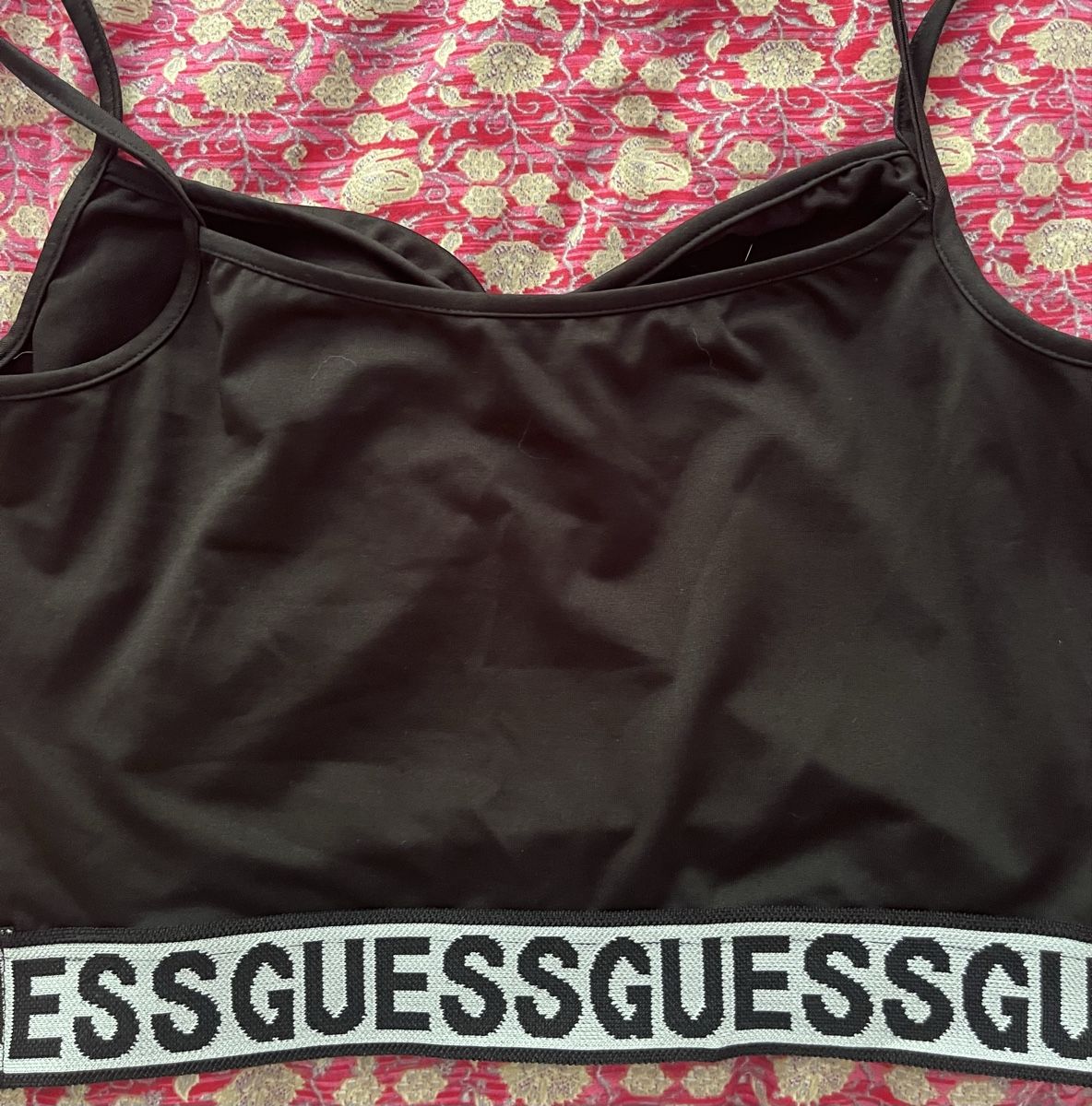 Guess Top: Schwarzes Spitzenoberteil, Grösse S mit unter Top – Nuovo (secondo la descrizione) da Baden venduto da Sandra148 5