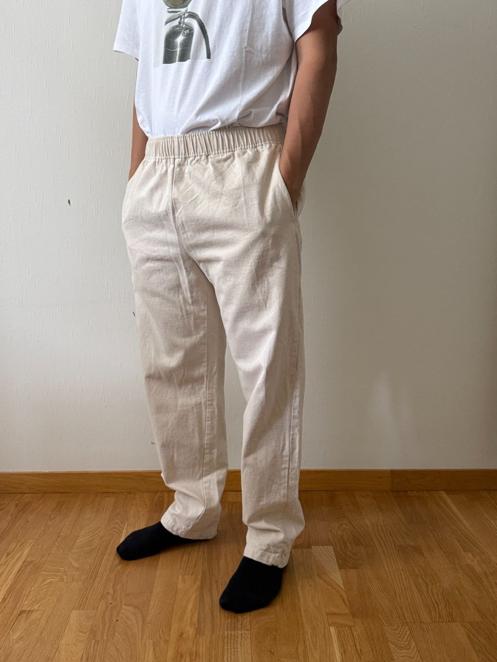 Muji Pantaloni: MUJI Denim Easy Pants - Gr. M – Nuovo (secondo la descrizione) da Zürich venduto da nt7 1