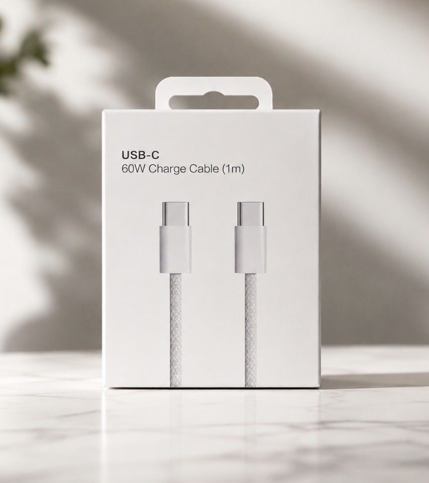Cavi: USB-C Ladekabel 60W 1m neu – Nuovo e nell'imballaggio originale da Wetzikon ZH venduto da aro_685k