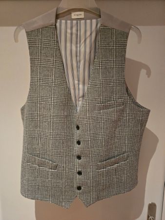 Rumford Venezia Herren Gilet kariert Gr. 52