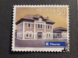 Timbre CH - 2022 ? - Gare de Fleurier NE