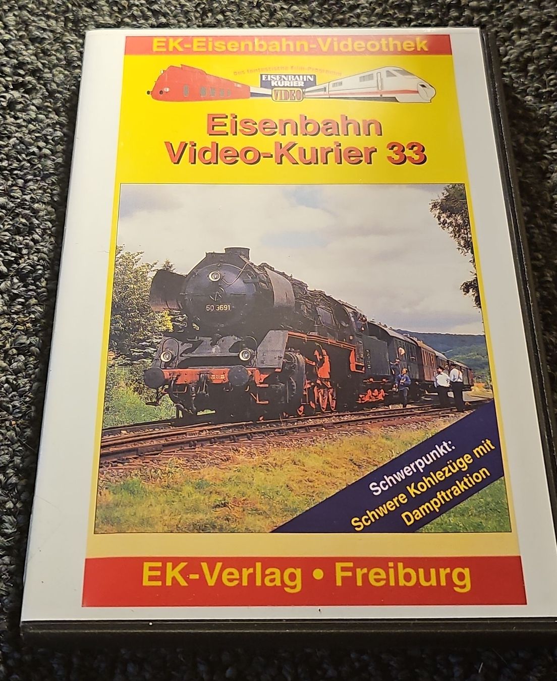 Tutti i DVDs: Eisenbahn Video-Kurier 33 (20437) – Usato da Ruswil venduto da jan_bxl5
