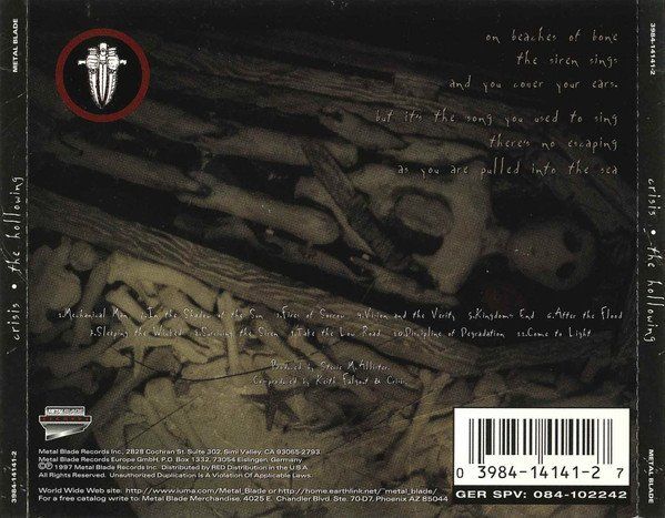 CD: Crisis – The Hollowing – Usato da Gingins venduto da Demonseed 1