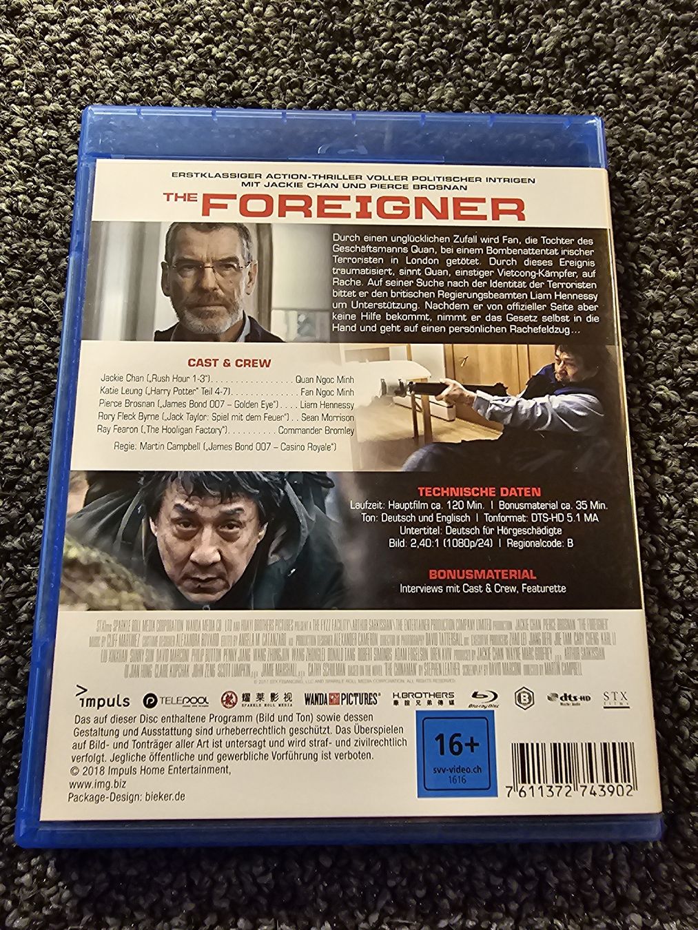 Tous les DVDs: Blu-ray "The Foreigner"  – D'occasion à Ruswil par jan_bxl5 1