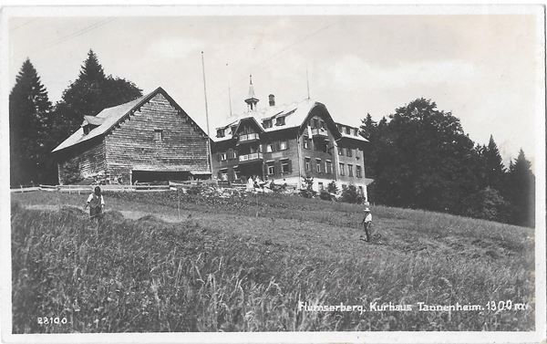 Cartoline postali: Flums Flumserberg Kurhaus Tannenheim – Usato da Olten venduto da clotaldi