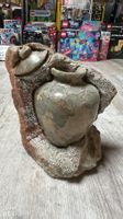 Handgefertigte Steinskulptur Vase/Amphore - Unikat Deko!