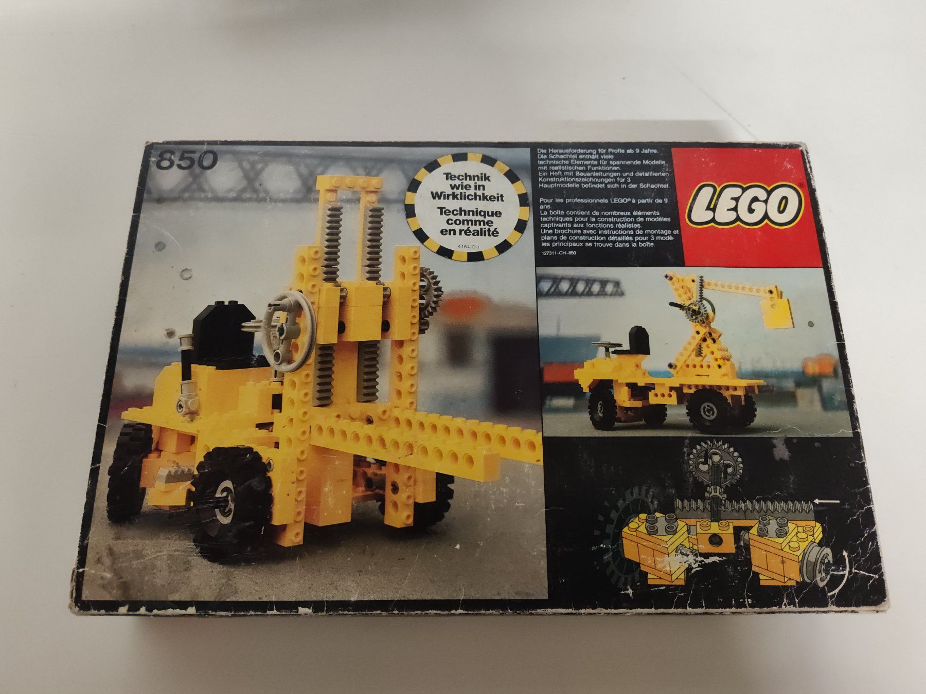Lego Baukästen: LEG0 Technic 850 Hubstapler, original Verpackung & Anleitung – Gebraucht aus Bern von WE_ARE 3