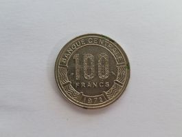100 Francs 1972 Tschad