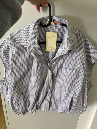 Easy Clothes Chemisier rayé neuf, idéal pour l'été!