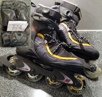 K2 Inlineskates Gr. 40.5/teils Leder inkl. Protectorenset!
