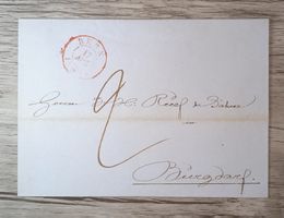 TR48 Enveloppe Suisse 1848