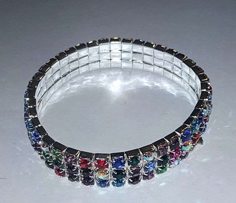 Armbänder & -reifen: Elastisches Armand mit eingelegten Steinen – Neu und originalverpackt aus Münchenbuchsee von Daniel0133 1