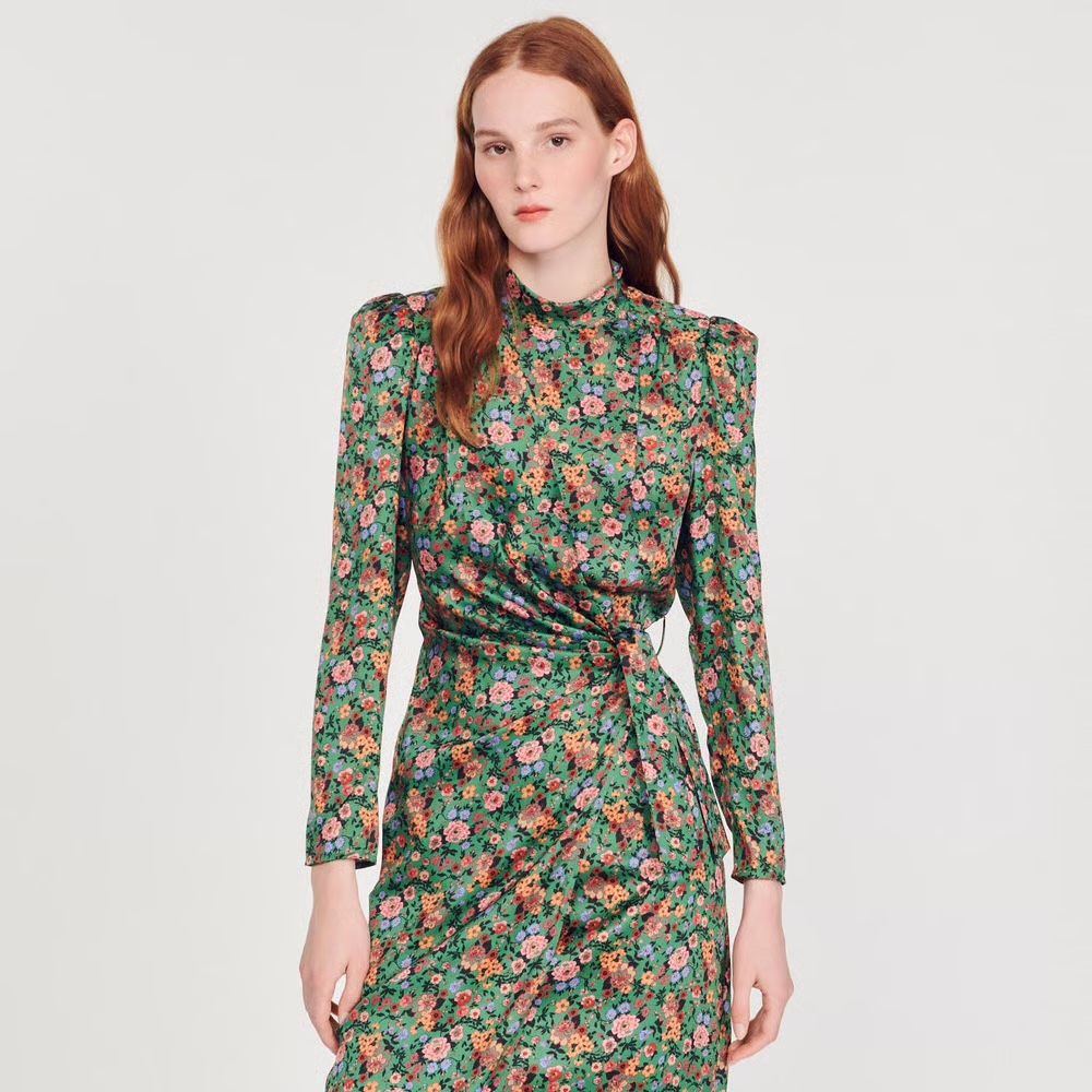 Sandro Kleider: Sandro Lueur Floral Print Robe Taille - S – Neu (gemäss Beschreibung) aus Genève von iry_67wr 1