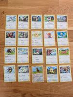 20x Pokémon Karten Normal (Englisch)