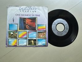 WHITNEY HOUSTON tolle Single Kult Top 80's One moment in