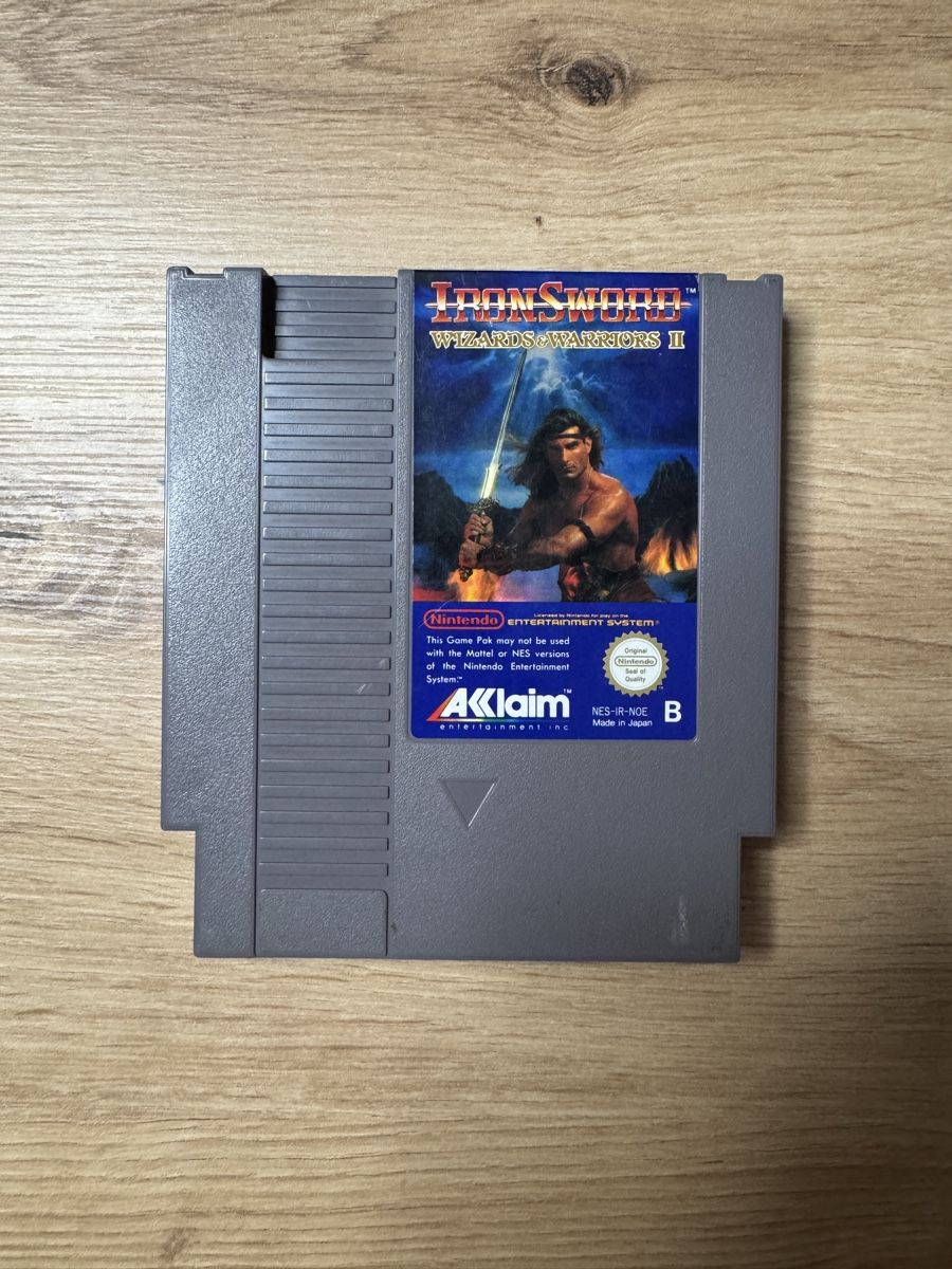 Nintendo Giochi: Iron Sword - Wizards & Warriors 2 - NES Spiel – Usato da Biberist venduto da etesummer