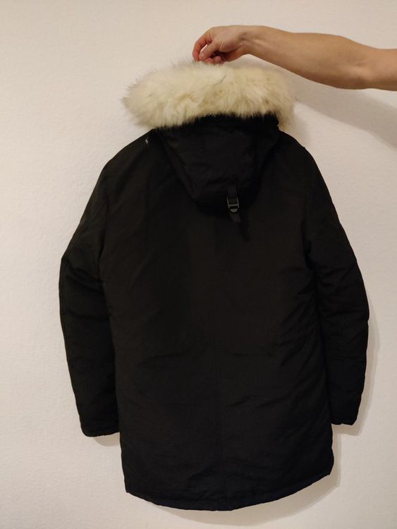 Canada goose daunenparka clearance langford mit abnehmbarem echtpelzbesatz