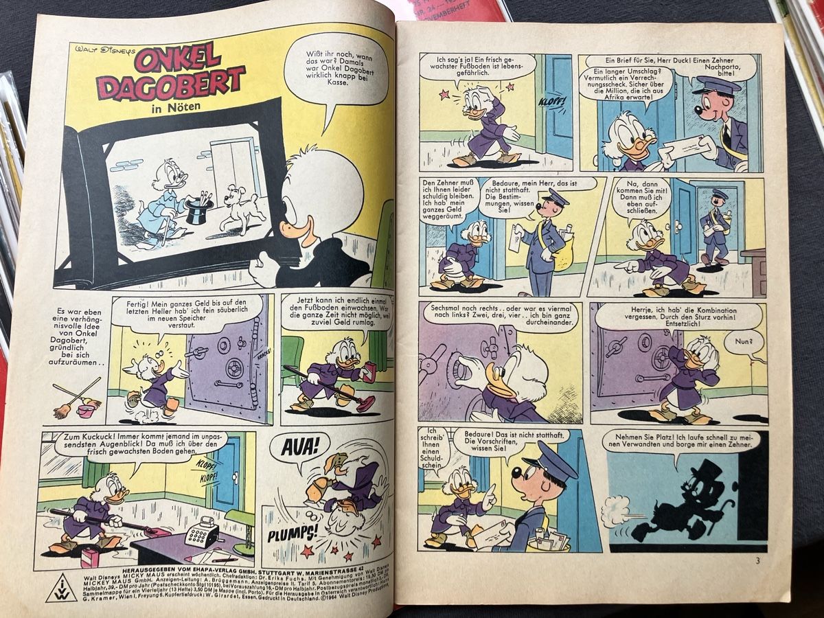 Fumetti: Micky Maus 1964, Heft 9 – Usato da Andwil SG venduto da Kaltbrunner 4
