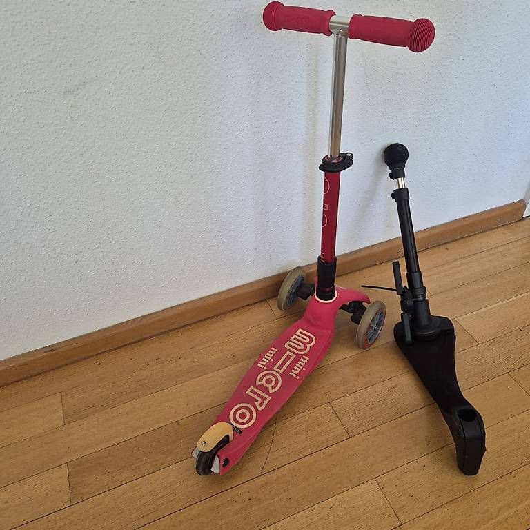 Micro Kickboard: Micro Delux Trotti  / Kiki mit Sitz – Gebraucht aus Bremgarten AG von wellea 2