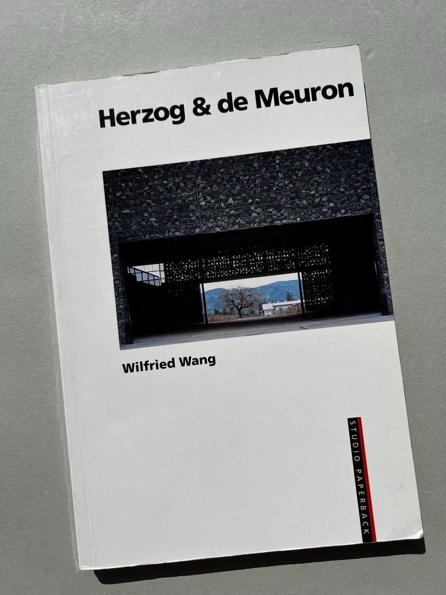 Libri: Herzog & de Meuron Monograph by Wilfried Wang, 1998 Book – Usato da Zürich venduto da Coffeetable88