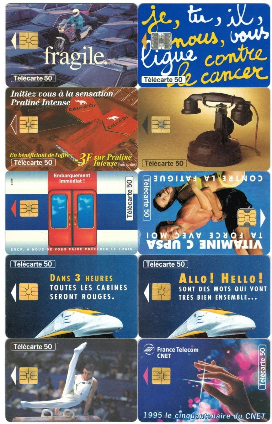 Cartes de téléphone: 10 Telefonkarten Frankreich – D'occasion à Zürich par tol_b7c7