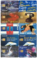10 Telefonkarten Frankreich