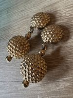 Boucles d'Oreilles Clips Vintage Guy Laroche Paris Signées 