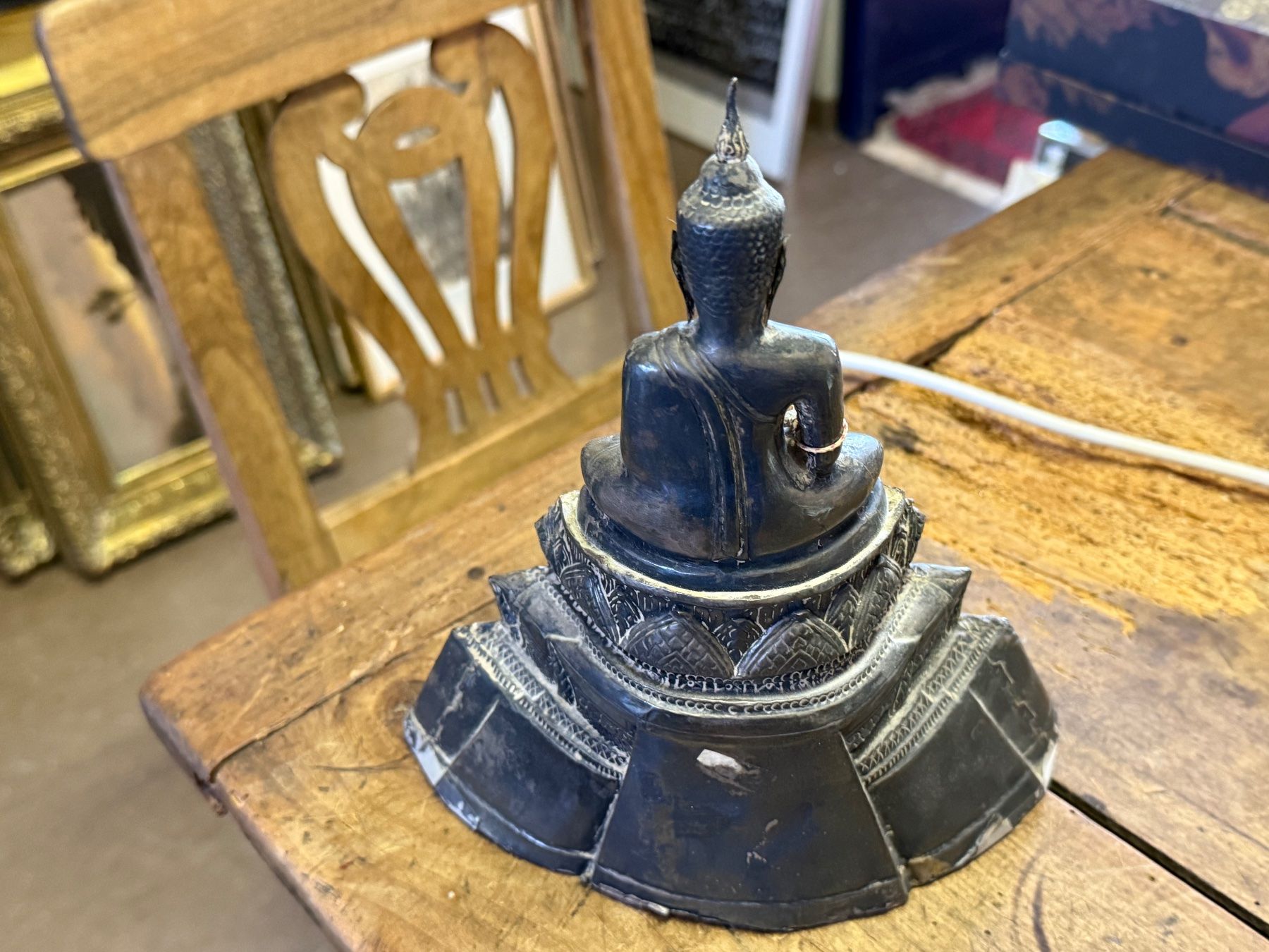 Skulpturen & Statuen: Antike Buddha Skulptur mit Bleisiegel – Gebraucht aus Bern von Jwpm66 6