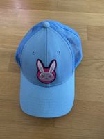 Sommer Cap Overwatch D.Va Motiv, hellblau, neuwertig!