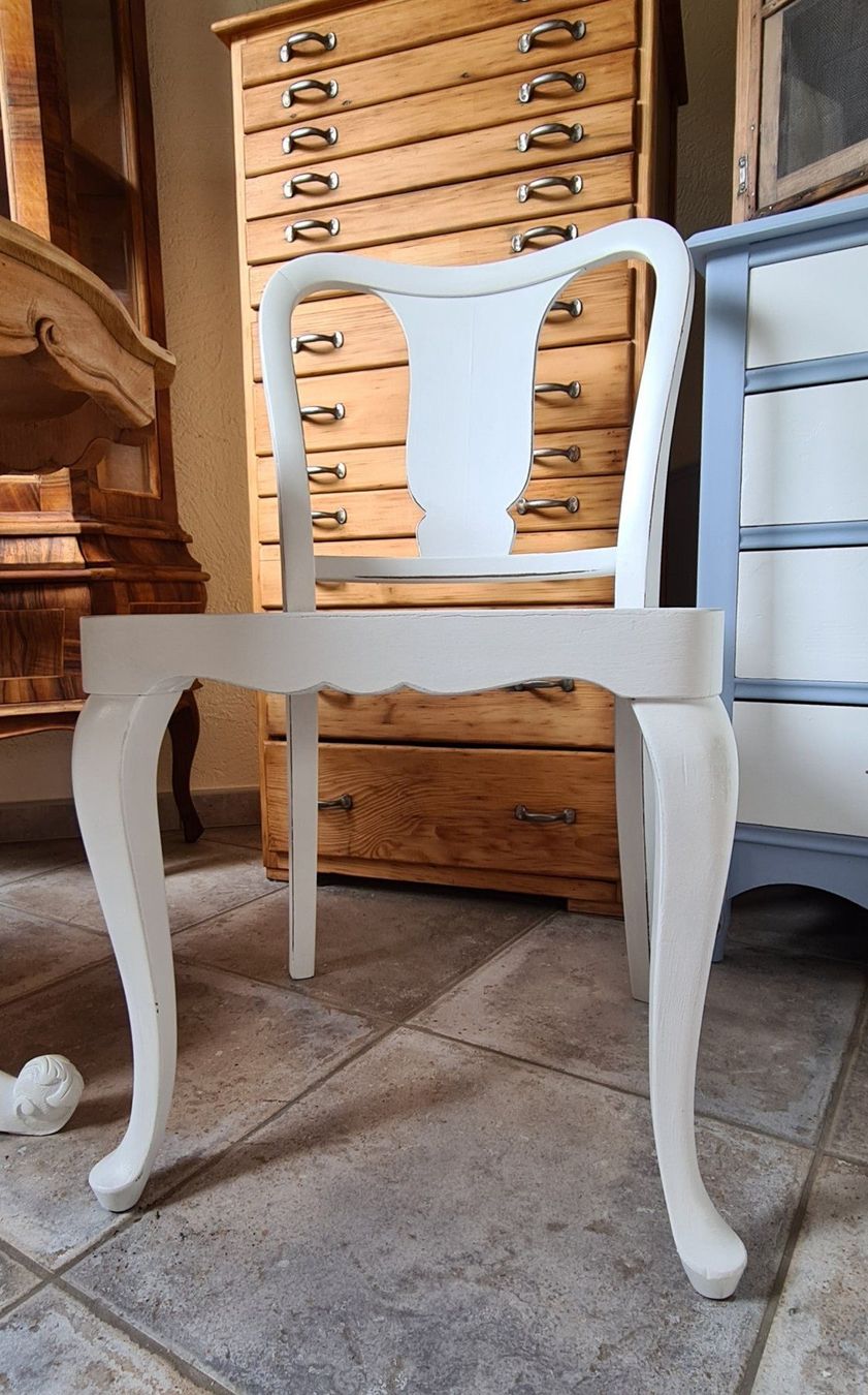 Stühle: Antiker Barock Stuhl*Shabby Chic – Gebraucht aus Wohlen AG von Atelier-Elisa