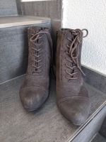 Grau/braune Stiefeletten von Graceland, Grösse 36