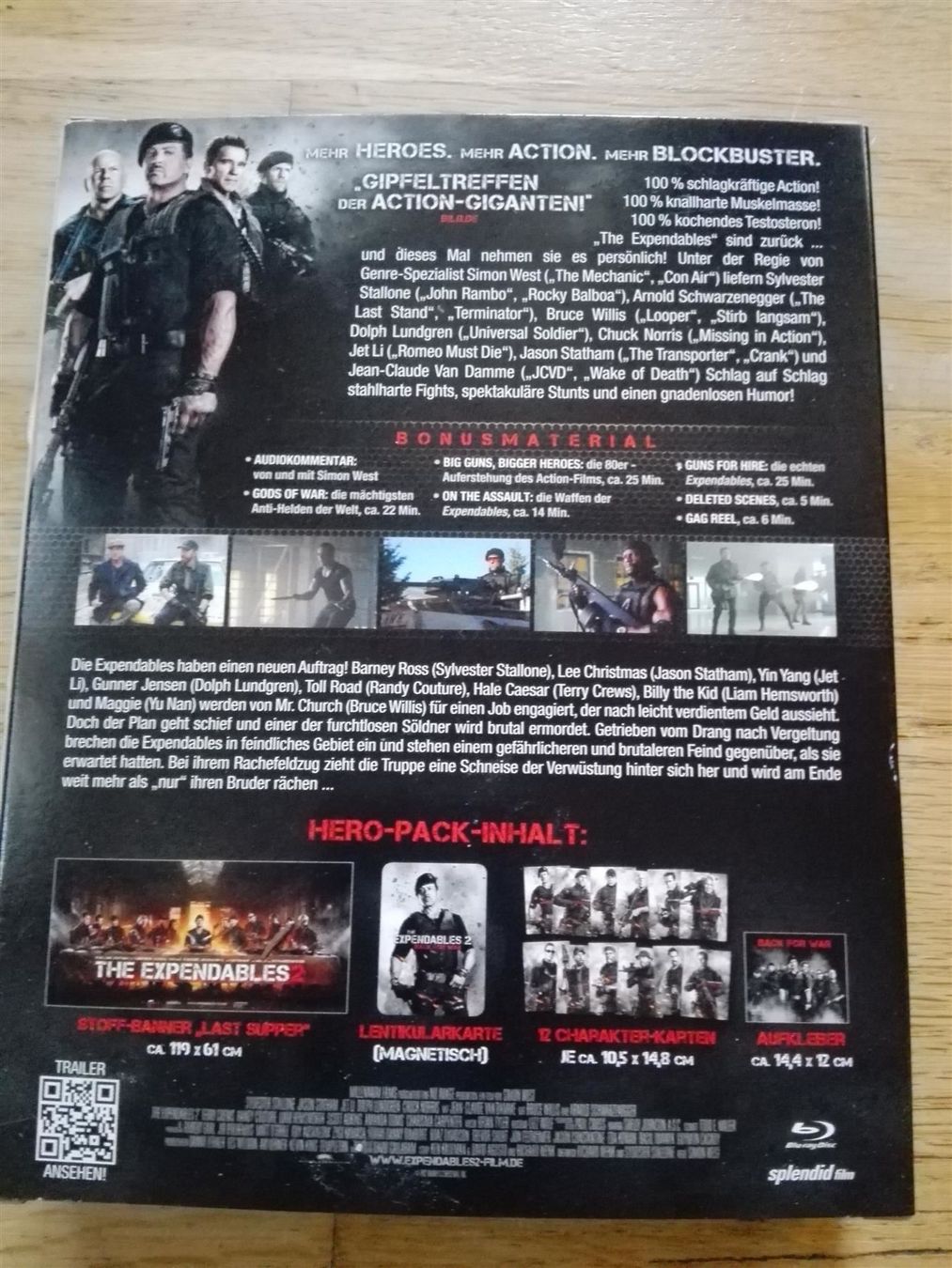 Tutti i DVDs: The Expendables (1-3) Limited-Editions  De & Eng   3'Blu-Ray – Usato da St.Galllen venduto da elkaphone 6