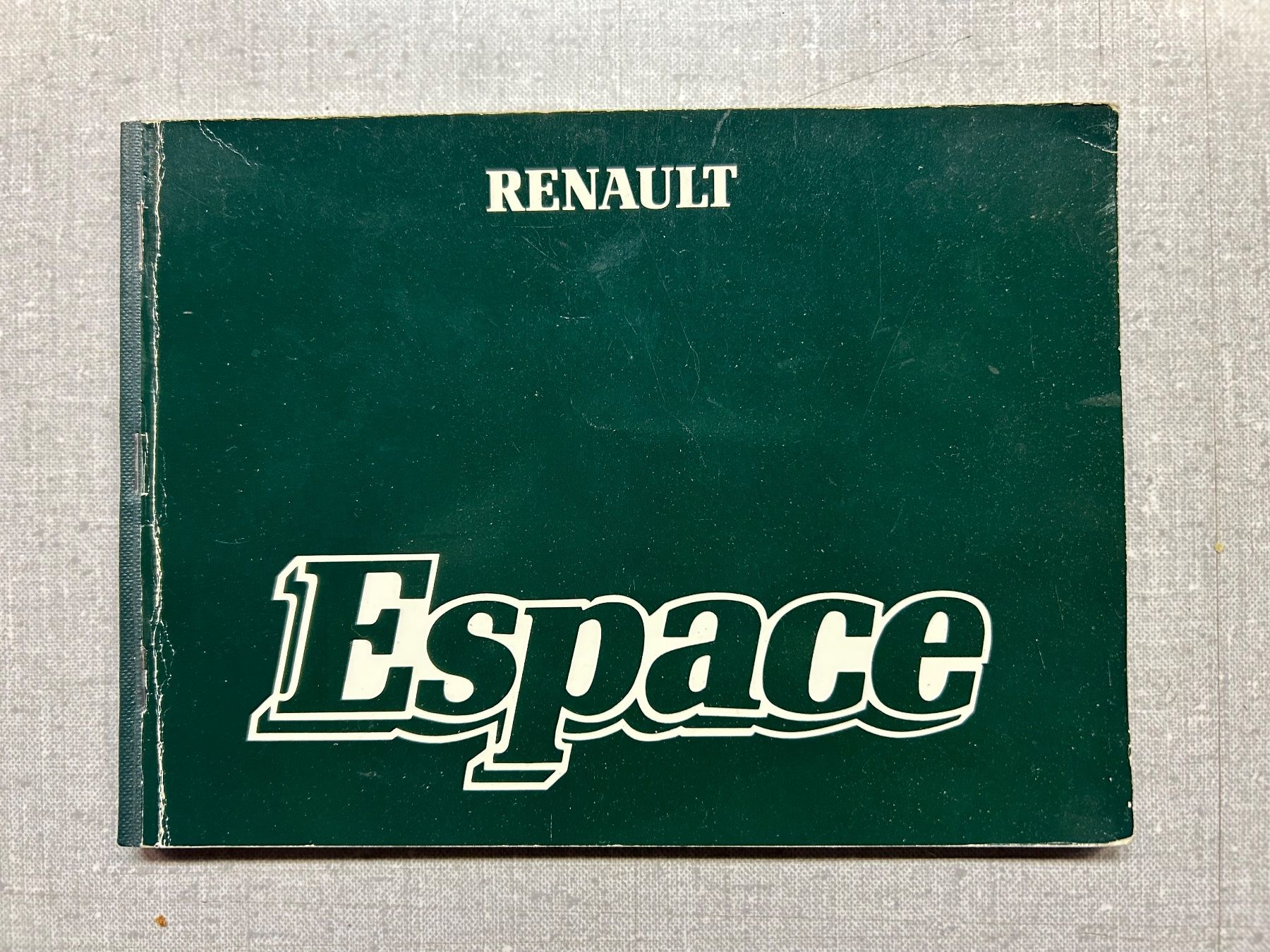 Libri: Bedienungsanleitung Renault Espace II – Usato da Schaffhausen venduto da ROCAMECANICA