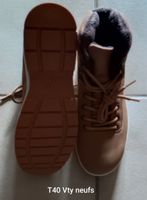 Chaussures Vty, T40, chaudes pour l'automne/hiver