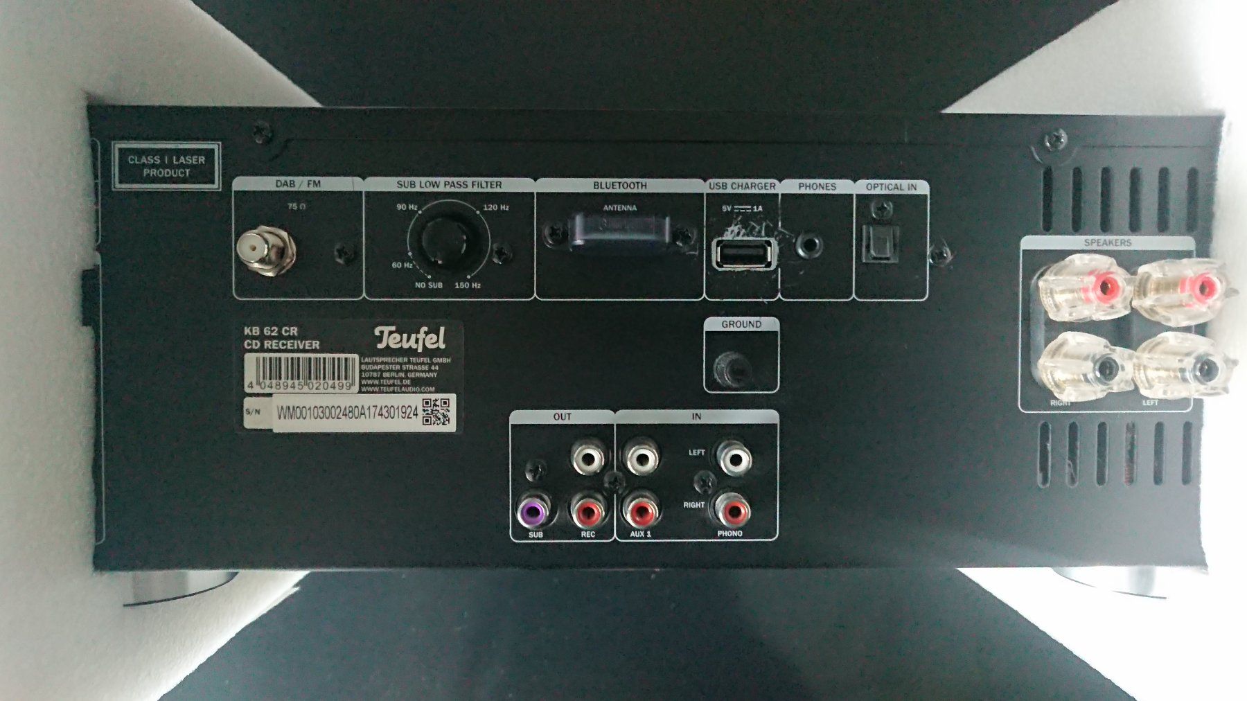 Teufel Receiver: Teufel Kombo Set 500 schwarz – Gebraucht aus Mittelhäusern von beramos 3