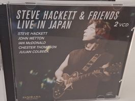 2CD Video  Steve Hackett & Friends-  Live in Japan ( VideoCD