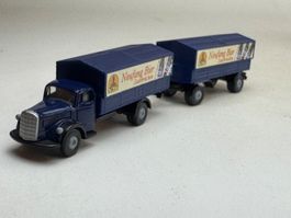 AU- Mercedes 3500 Pritschen Lastzug Neufang Bier