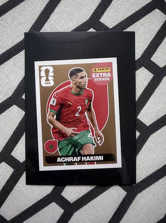 Panini Carte collezionabili: Panini WM 2026 Extra Sticker Achraf Hakimi Bronze – Usato da Winterthur venduto da YoungPrince 1