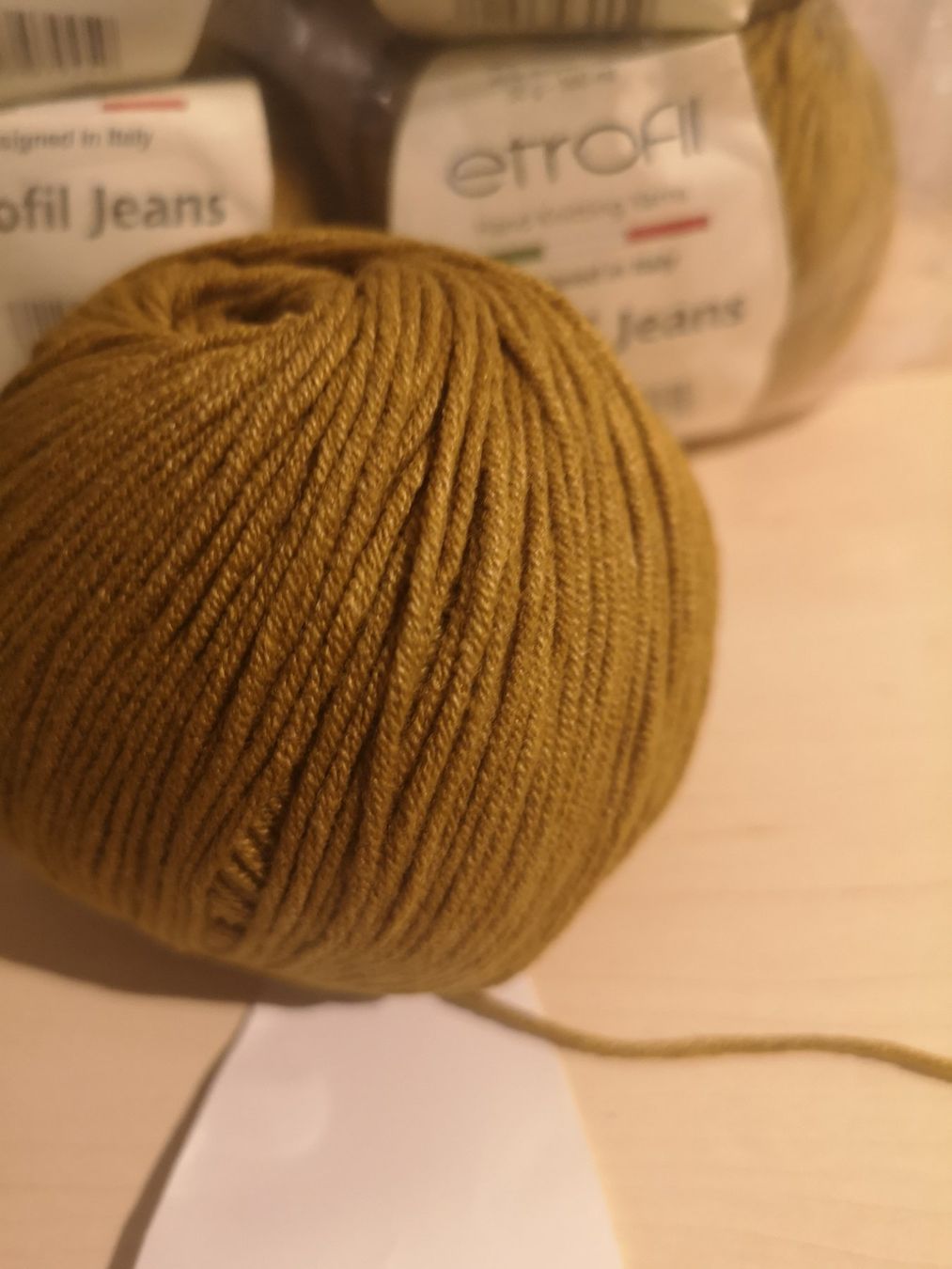 Lana: 10x50g Etrofil jeans – Nuovo e nell'imballaggio originale da Frenkendorf venduto da DORU1 3