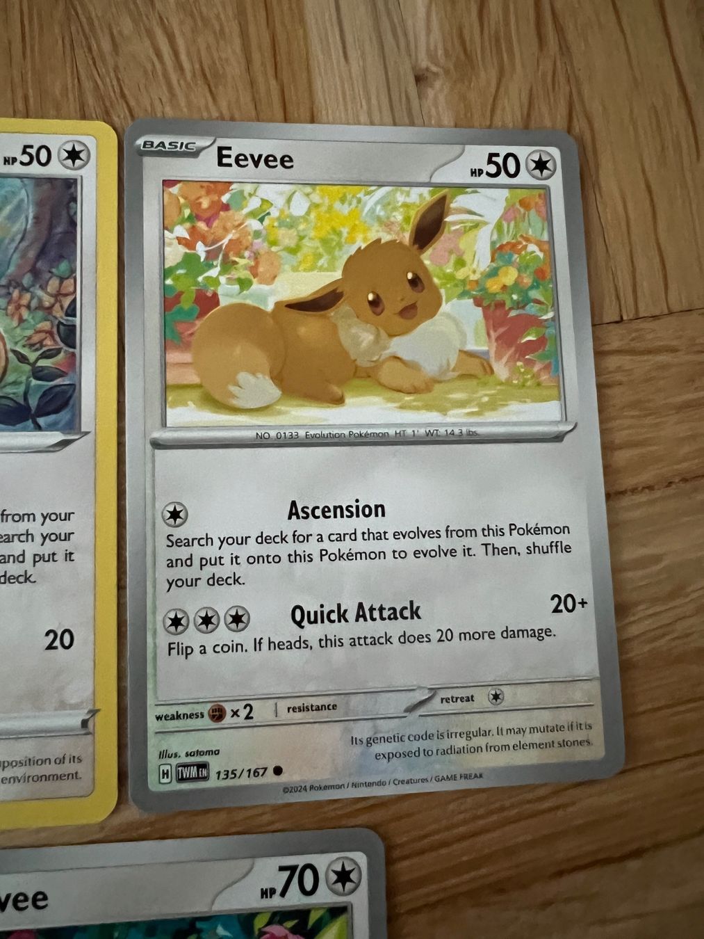 Pokémon Carte collezionabili: 3 Evoli eevee Pokémon Karten - Englisch – Nuovo (secondo la descrizione) da Weinfelden venduto da oka_9xdz 2