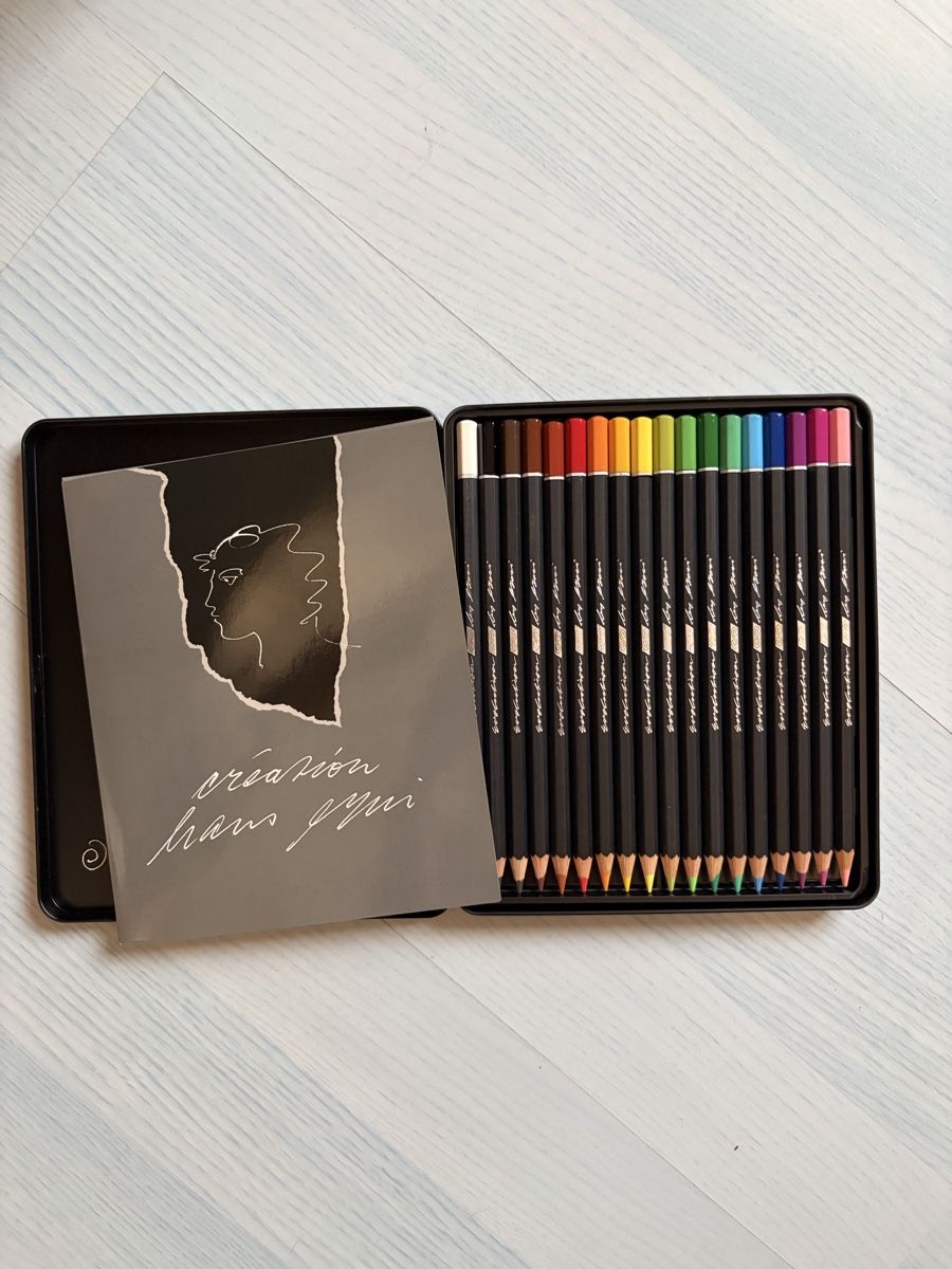 Caran D'Ache Bleistifte, Farbstifte & Kreide: Crayons de couleur NEUF Hans Erni – Neu und originalverpackt aus Les Reussilles von Catherine16 1