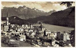 St. Moritz-Dorf GR,  um 1935