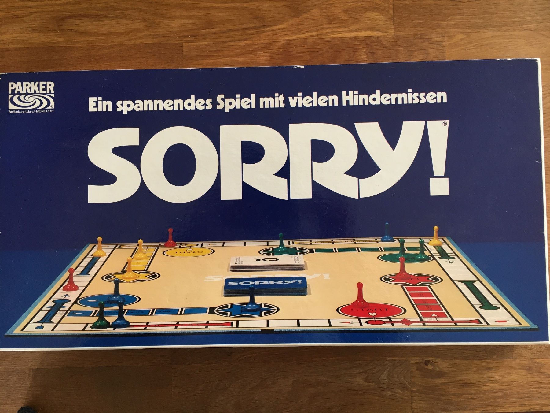 Parker Spiele: Parker Spiel „Sorry“ – Gebraucht aus Bauma von AraNobilis