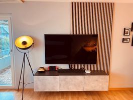 TV-Möbel Besta, neuwertig, kaum Gebrauchsspuren