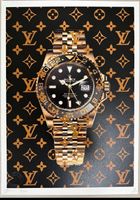 Death: Vuitton Rolex GMT Master, signiert 79/100